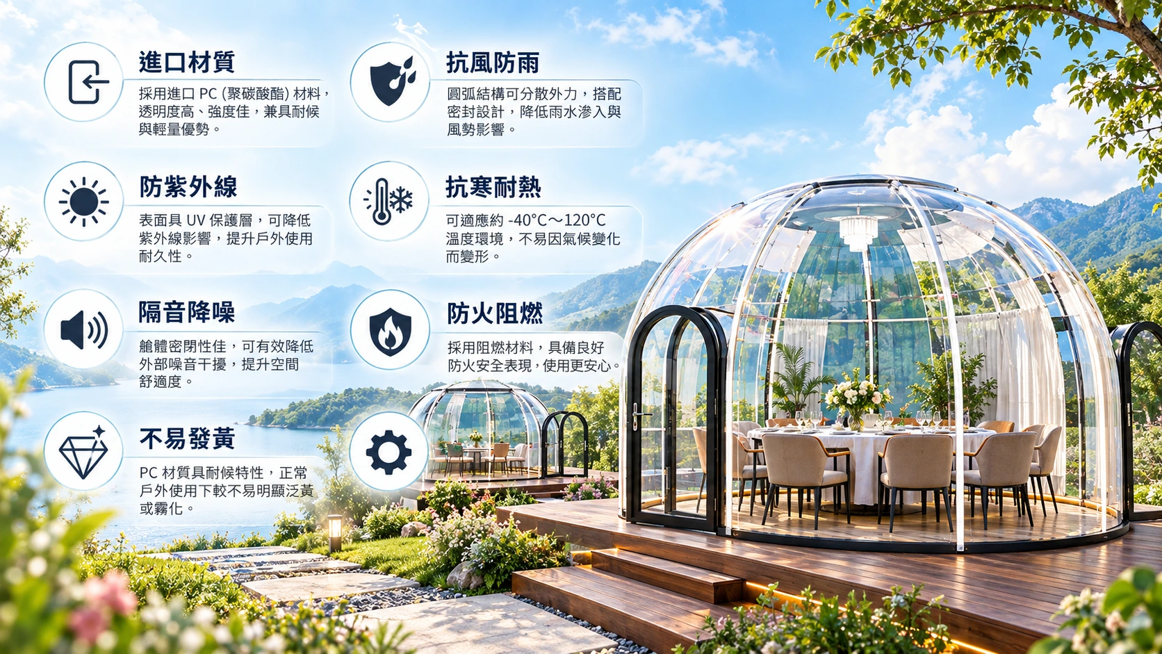 Astra Dome star dome cabin product details complete picture